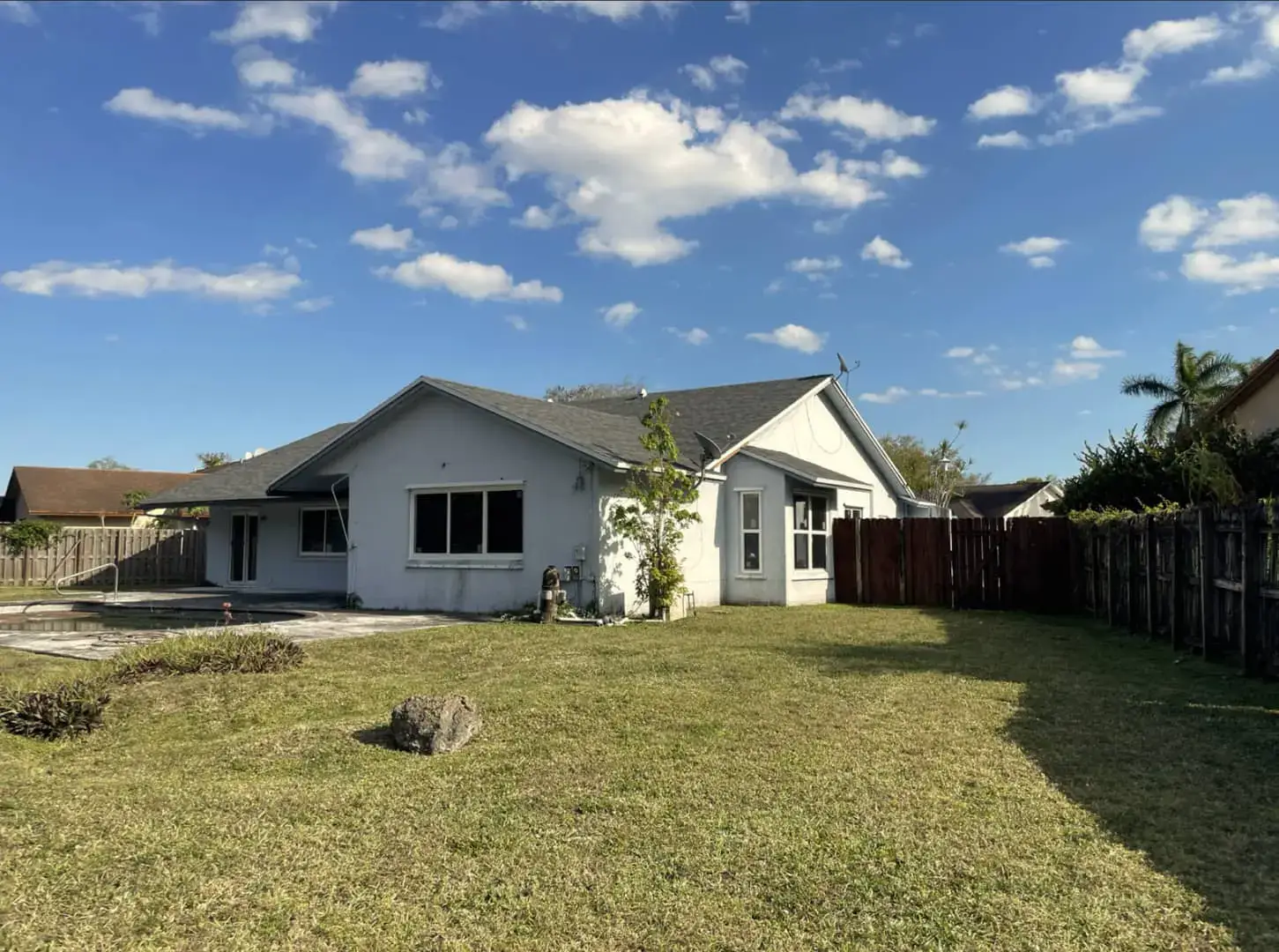 Terri's home after service back