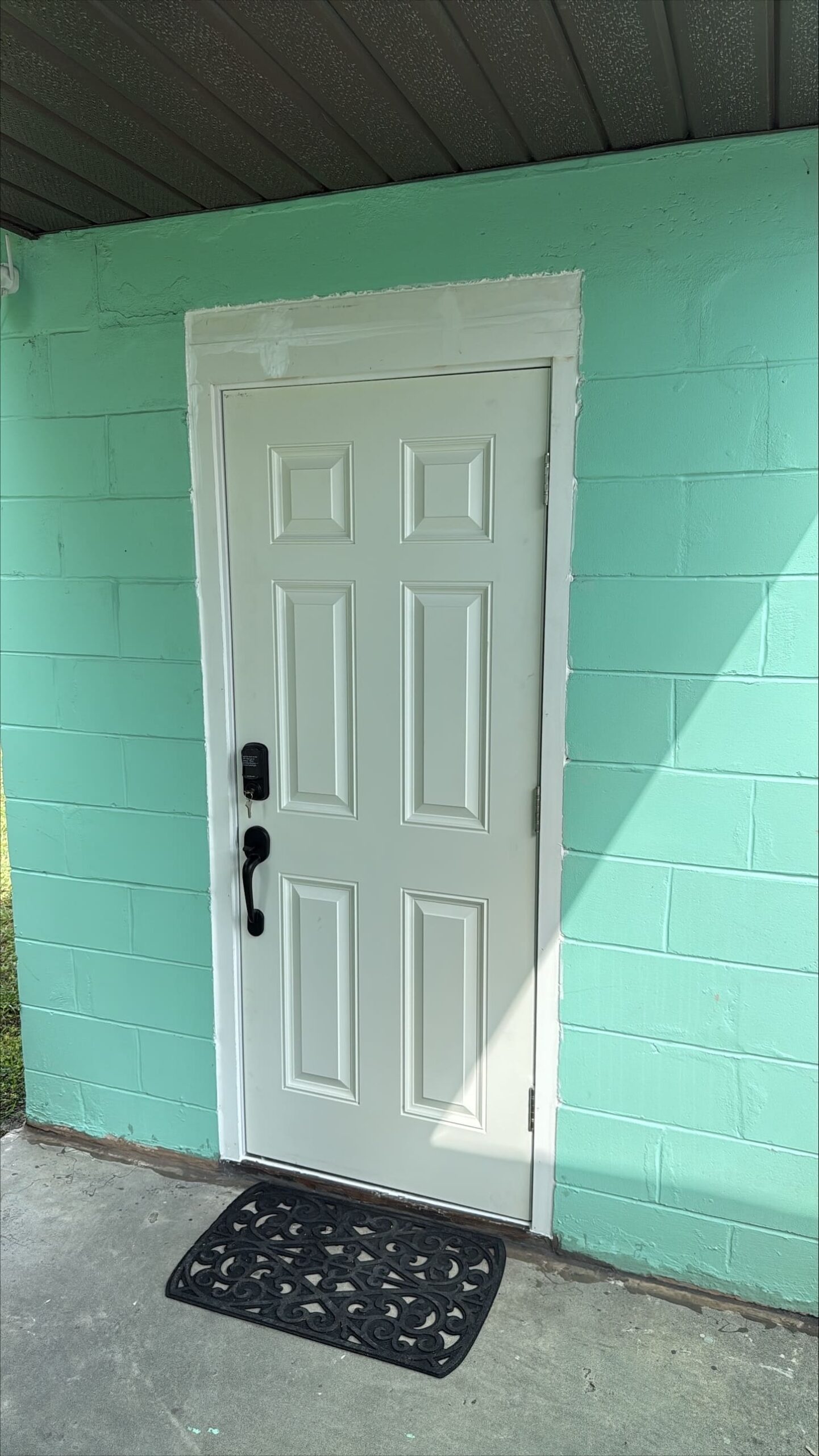 Hurricane proof door