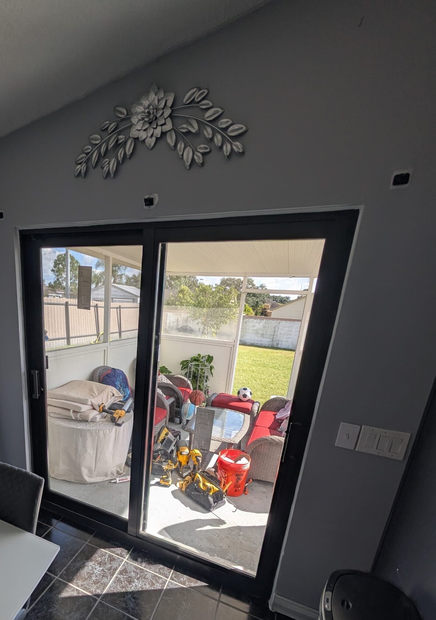 sliding glass door